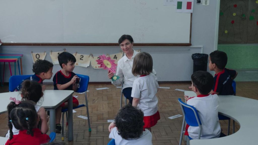 Instituto Coração de Jesus recebe a visita de Irmã Paola Battagliola